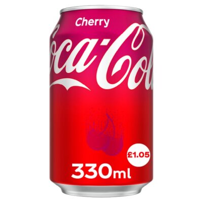 CHERRY COKE CAN